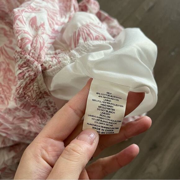 Vici Pink & White Tropical Floral Tie Back Jampsuit - Picture 11 of 11